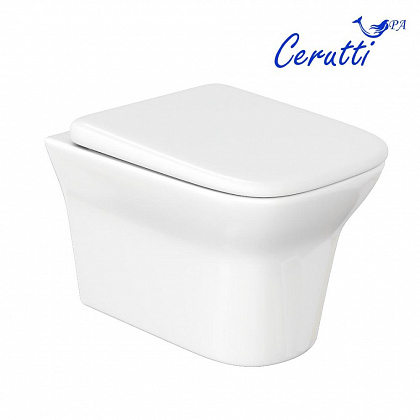 Подвесной унитаз Ceruttispa AMI Aria CT8780 безободковый 