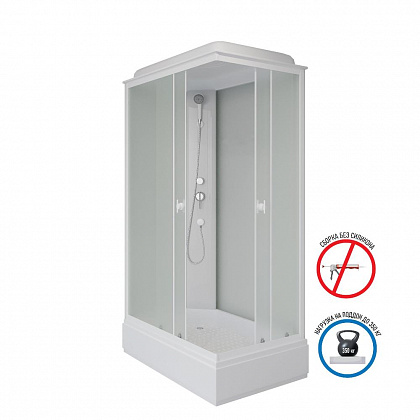 Душевая кабина Niagara Promo P120/90/26Q/MT 120х90 со средним поддоном