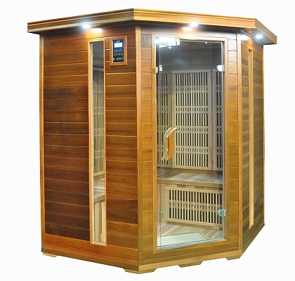 Купить Инфракрасная сауна SaunaMagic Cedar CST Corner Medium для квартиры с доставкой 