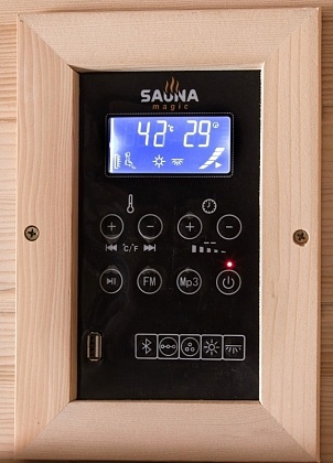 Купить Инфракрасная сауна SaunaMagic Classic RCS Corner Medium для квартиры с доставкой 