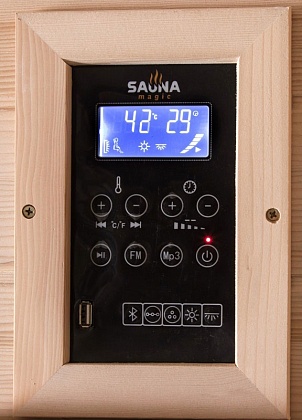 Купить Инфракрасная сауна SaunaMagic Glass RCS Maxi для квартиры с доставкой 