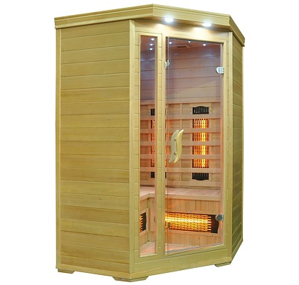 Купить Инфракрасная сауна SaunaMagic Classic RCS Corner Mini для квартиры с доставкой 