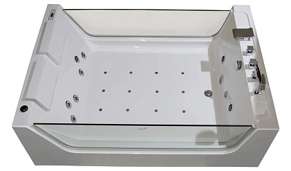 Акриловая ванна с гидромассажем CeruttiSpa C-454