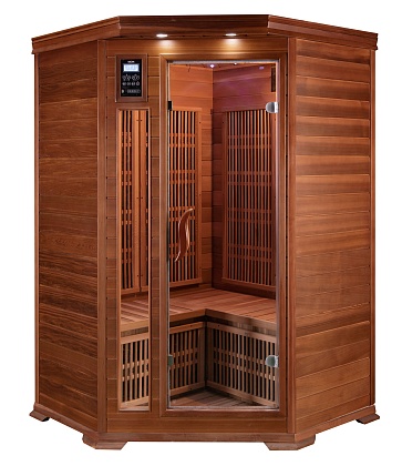 Купить Инфракрасная сауна SaunaMagic Cedar CST Corner Mini G для квартиры с доставкой 