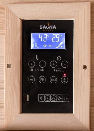 Купить Инфракрасная сауна SaunaMagic Glass RCS Micro для квартиры с доставкой 