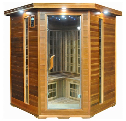 Купить Инфракрасная сауна SaunaMagic Cedar CST Corner Medium для квартиры с доставкой 